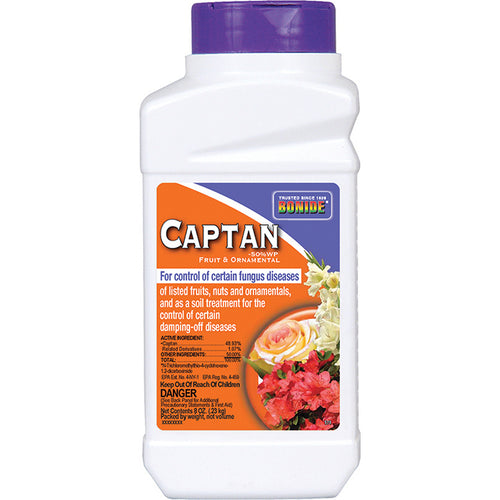  Bonide&reg; Captan&reg; 50% WP Fruit And Ornamental Fungicide 8 Oz.