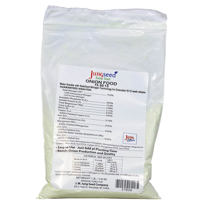  Jung Onion Jump-Start Fertilizer 15-30-15