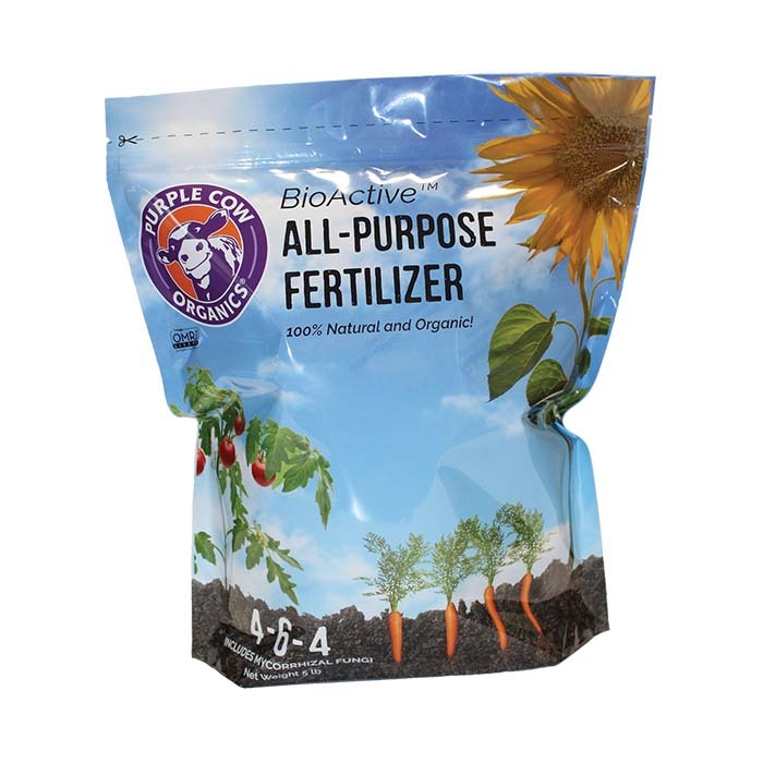  BioActive&trade; 4-6-4 Purple Cow Fertilizer