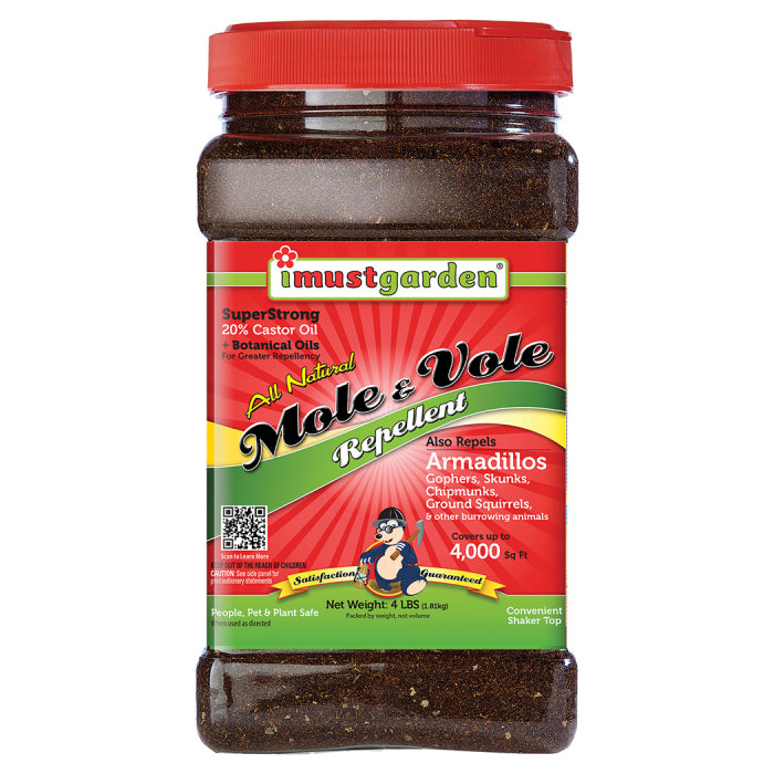  I Must Garden&reg; Mole & Vole Repellent 4 Pounds Granular