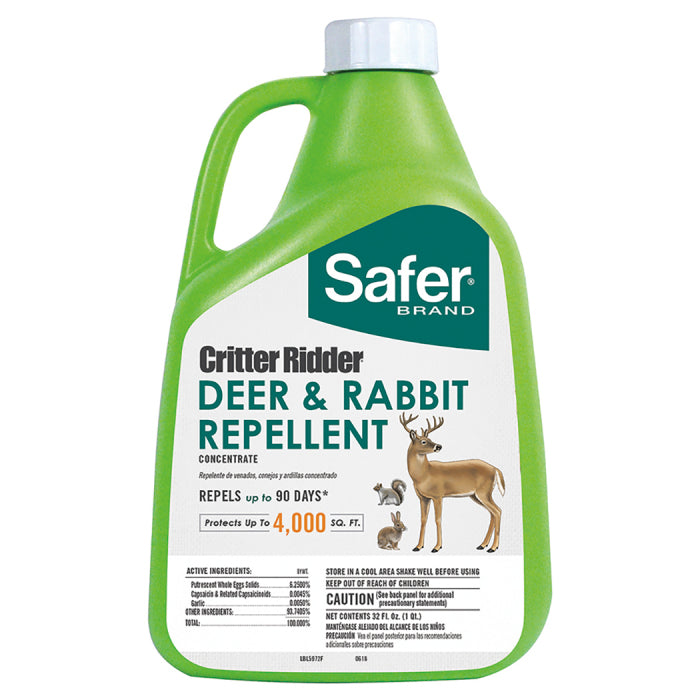 Safer&reg; Critter Ridder&reg; Deer & Rabbit Repellant Concentrate