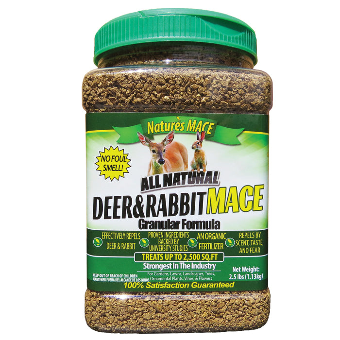  Nature's Mace Deer & Rabbit Repellent 2.5 Pound Granular