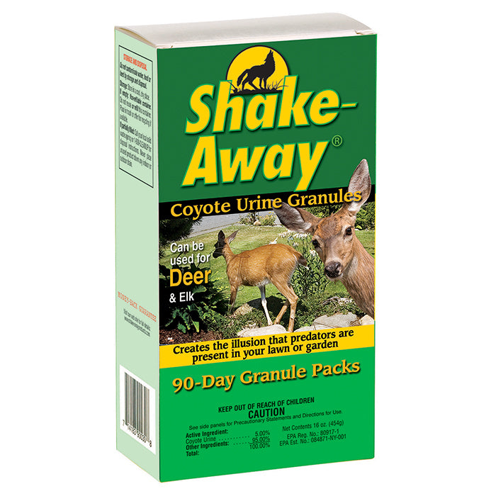  Shake Away&reg; Coyote Urine Animal Repellent Packs