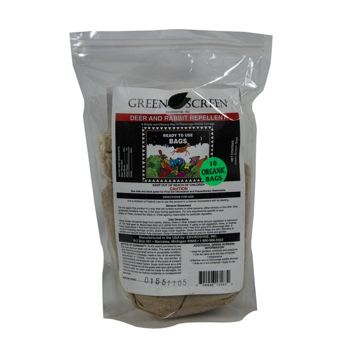  GreenScreen&reg; Deer & Rabbit Repellent Bags