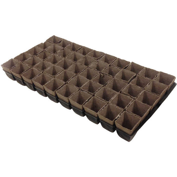  Jiffy&reg; Square Peat Pot Handling Sheet: 2" X 3" Pots