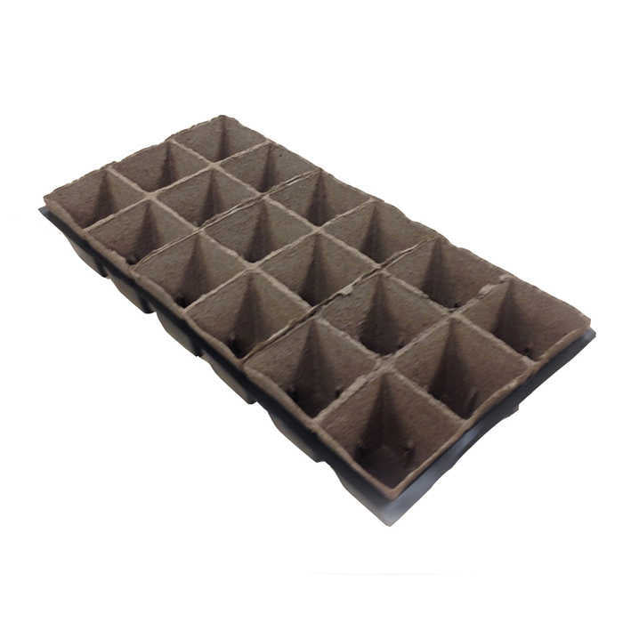  Jiffy&reg; Square Peat Pot Handling Sheet: 3.5" X 4" Pots
