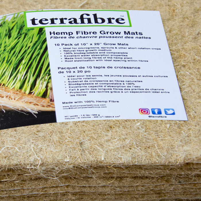  Terrafibre Microgreens Grow Mats