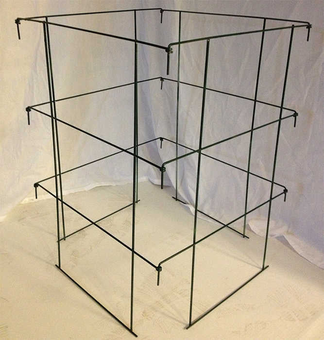  Green Jumbo Tomato Cage Extenders