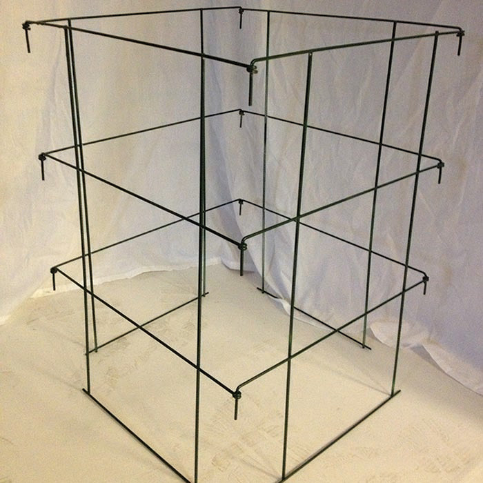  Red Jumbo Tomato Cage Extenders