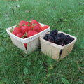  Quart Wooden Berry Boxes